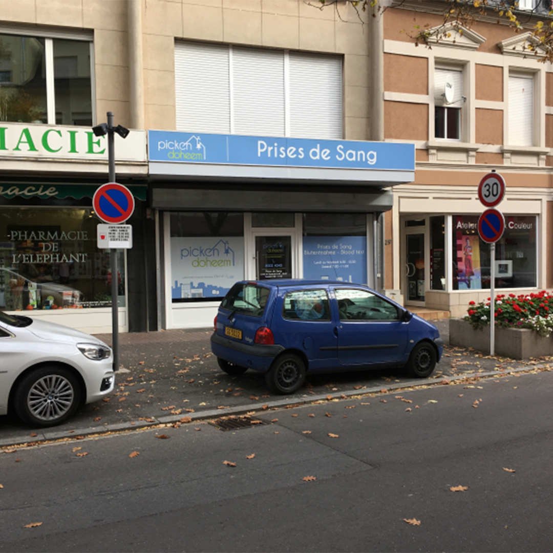 Dudelange Gare avenue Grande-Duchesse Charlotte