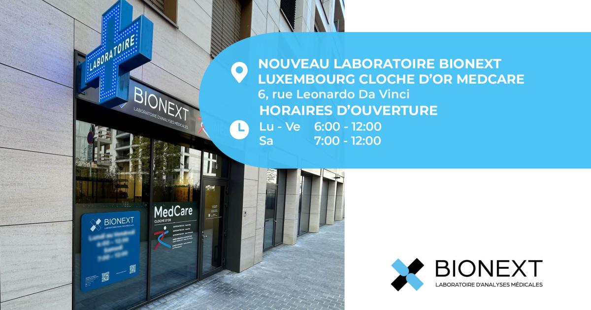 BIONEXT Luxembourg Cloche d'Or Medcare