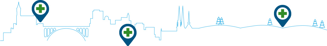 Illustration from Grand Duchy ofLuxembourg with pharmacies partners