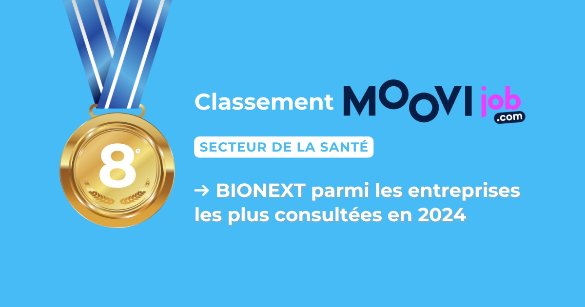 BIONEXT dans le Top 10 des entreprises du secteur de la santé les plus consultées en 2024